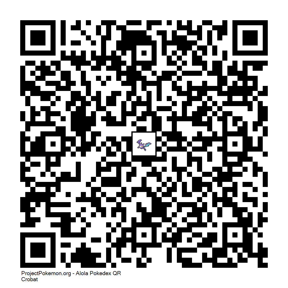 Cdigo QR de Crobat